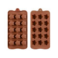 3D Star Silicone Mold Cake Chocolate Ice Cube Soap Tray Baking Mould Tools DIY Baking Cake Mold Candy Soap Mold. 