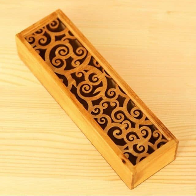 Wooden Pencil Box - Elegant Handmade Pencil Box