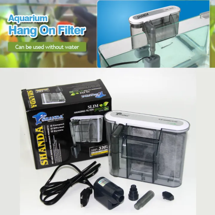 SHANDA%20SDF-3306%20Aquarium%20Mechanical%20Biological%20Bio-Filter%20Box%20Slim%20Hanging%20Filter%203W%20Power%20Liquid%20Filter%20Fish%20Tank%20Filter%20Pump%20350L/h%20Submersible%20Pump%20Hang%20External%20Aquarium%20Filter%20for%20Fish%20Tank%20Water%20Pump%20Fish%20Tanks%20Aquarium%20Pump%20-%20Image%204