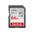 SanDisk Ultra 64GB  SD Card (140Mb/s). 