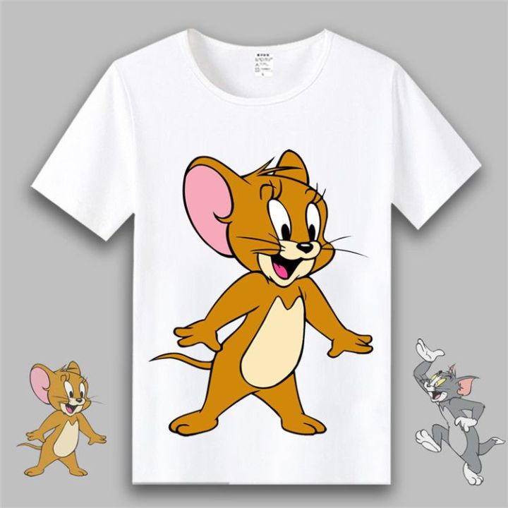 Cat%20and%20Mouse%20Anime%20Short%20SleeveTT-shirt%20Student%20Male%20and%20Female%20Couple%20Business%20Attire%20Cartoon%20Clothes%20Tom%20Jerry%20Clothes%20Summer%20-%20Image%206