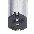 Mini Gear Motor With Fixed Seat DC6V 26RPM Double Shaft Worm Reduction Motor LLI. 