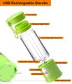 Portable Blender, 4 blade Personal Size Electric Rechargeable USB Juicer Cup, Fruit Mixer Machine with 4 Blades for Home and Travel. 