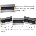 Contour Gauge 6 Inches Metal Profile Gauge Shape Duplicator Precision Tool Multifunctional Contour Duplicators Black 85AC. 