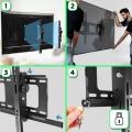 TV Bracket Medium Strong 26" - 55" LED LCD Plasma Wall Mount 30kg(60lbs) For Home Office Workshop Any Place Mount. 