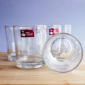 Set of 6 Whiskey Glass Set, Premium Red Cherry Glasses for Cocktails, Bourbon, Scotch, Cognac  (255ml). 