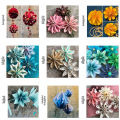 Piggy Craft Metal Cutting Dies Cut Die Mold Various Folded Flowers Scrapbook Paper Craft Mould Punch Stencils Dies. 