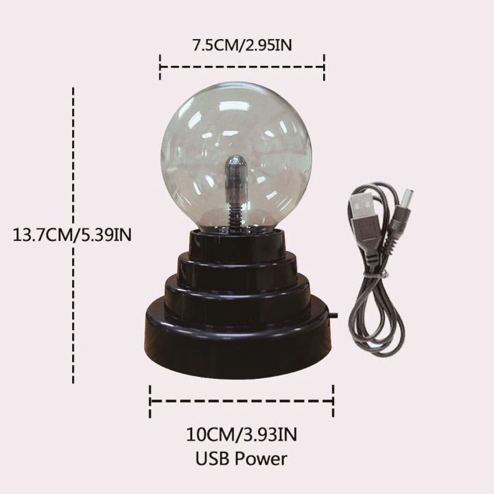 lights%20for%20decoration%20Magic%20Static%20Plasma%20Ball%20Lamp%20Touch%20Novelty%20Ball%20Atmosphere%20Night%20Light%20Holiday%20Decoration%20Children's%20Birthday%20Christmas%20Gift%20-%20Image%204