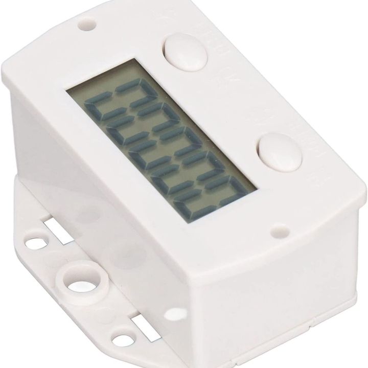 Poonkh Counter 1 Set 5 Digit Electronic Digital Display Counter Switch Punch Counter ...
