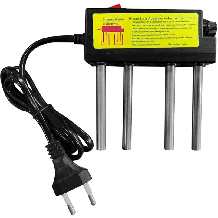 Water Electrolyser Test Electrolysis Device Water Tools Water Impurities Monitor Portable Water Quality Tester EU Plug