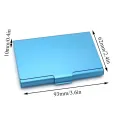 Creative Business Card Case Aluminum Alloy Card Holder Metal Box Cover Credit Men Business Card Holder Card Metal Wallet. 