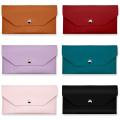 Eco-friendly Cash Envelope Secure Reusable Portable Money Pouch Stylish PU Leather Budget Wallet for Personal Finance Budget. 