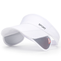 HOT Draw Brim Visor Cap Extended Brim Adjustable Suncreen CapsFor Women Men Cycling Yoga Climbing Solid Color Sun Hat. 