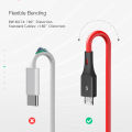 【Best】2 In 1 Fast Charging & Data-Sync 5.9Ft/1.8M 480Mbps 3.8Mm Blitzwolf? Bw-Mc14 Micro Usb Quick Charging Data Cable Red/Black For Samsung S7 S6 Xiaomi Redmi Note 5. 