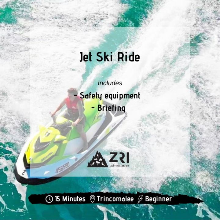 Trincomalee - Jet Ski - Per Person (Min 1 Pax)
