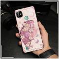 TPU Protective Phone Case For infinix X612/Smart HD 2021 Back Cover Oil Painting flower Waterproof Cute Phone Pouch. 