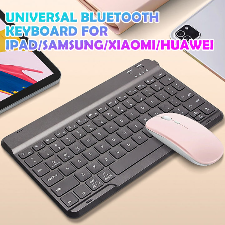 Bluetooth Wireless Keyboard For Ipad Laptop Tablet Phone Ultra-Slim ...
