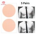 Men Disposable Self-adhesive  Cover/ Round Invisible Bra Stickers/ Transparent Sweat-proof bra Paste for Women Intimates Accessories. 