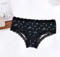 Galaxy Undergarments Pack Of 3 Thongs Printed Underwear Thong Panties Comfortable Seamless And Breathable Bra For Girls. 
