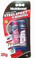 Multibond Steel Epoxy 4 Minutes Adhesive. 