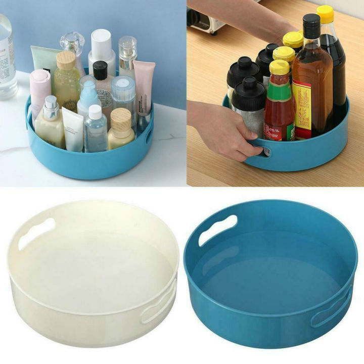 360 Degree Storage Rack
Tray
Rotating
Holder
Organizer
Kitchen
360 Degree
Round
Spice
Turntable