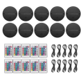 10 Pack 3D Night LED Light Lamp Base + Remote Control + USB Cable, 16 Colors Light Show Display Stand for Acrylic Black. 