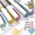 ShopSphere NEW zebra mildliner highlighter markers,WKT7 double-ended fiber fluorescent pen For DIY ,Handbook,Drawing,POP Poster art supplie. 