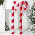 Christmas Decoration Supplies PVC Candy Canes For Christmas Christmas Inflatable Candy Canes Giant PVC Cane Decoration Xmas Ornament Supplies. 
