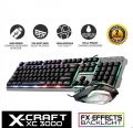 Alcatroz X-Craft XC3000 Gaming Keyboard & Mouse Combo. 