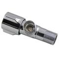 Migeet G1/2 Triangle Valve Copper Water Sink Bathroom Toilet Kitchen Shower Plumbing Angle Valve Faucet Water Valve Shut Off Quick Opening Water Stop Valve. 