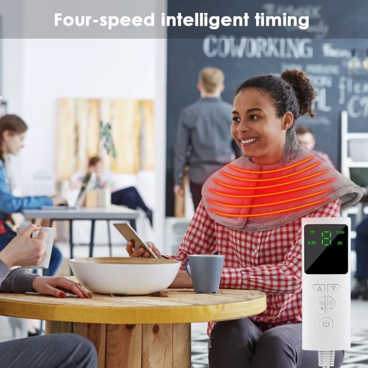 hot%20pack%20Electric%20Heating%20Pad%20for%20Neck%20Shoulder%20Pain%20Relief%20Constant%20Temperature%20Hot%20Compress%20Washable%20Neck%20Shoulder%20Heated%20Shawl%20WarmerFirst%20Aid%20Kits%20-%20Image%202