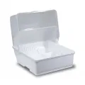Plate Rack Dish Rack with Lid Cover kitchen storage ware. 