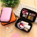 Sundries Travel Storage Bag Charging Case for Earphone Package Zipper Bag Portable Travel Cable Storage Electronics Organizer. 