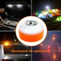 Car Emergency Light V16 LED Flashlight Strobe Light Road Accident Lamp Replaceable Battery Waterproof Warning Light Repair Light. 