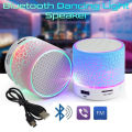 Mini Bluetooth Speaker BIG SOUND LED Ultra Loud Stereo Speaker Support USB TF AUX MIC. 