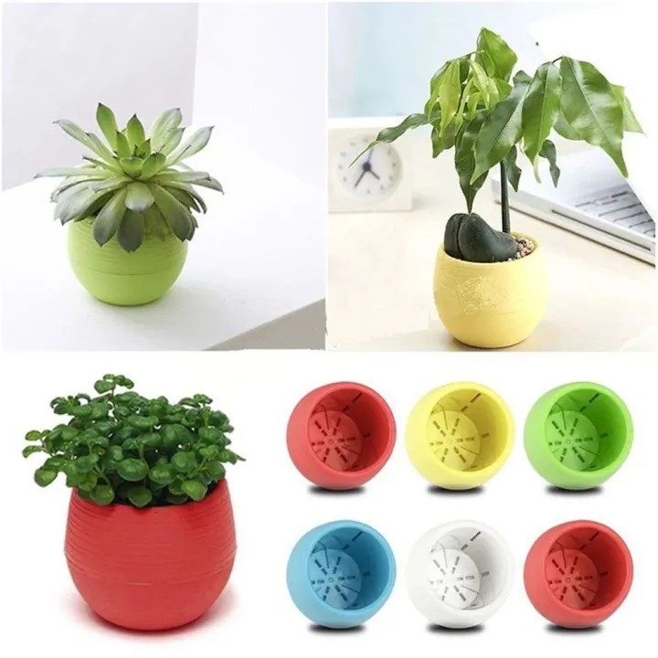 1PC%20Resin%20Stone%20Pill%20Flower%20Pot%20Eco-friendly%20Colourful%20Round%20Plastic%20Plant%20Flower%20Pot%20Garden%20Home%20Office%20Decor%20Planter%20-%20Image%207