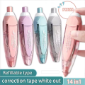 5mm*6m Correction Tapes Cute Replaceable Core White Out Correction Band Korean Stationery Writing Tools School Supplies. 
