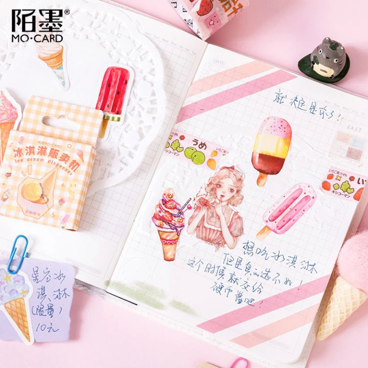 23/46pcs%20Ice%20cream%20dispenser%20Decorative%20Stationery%20mini%20box%20Stickers%20set%20Scrapbooking%20DIY%20Diary%20Album%20Sticker%20Label%20-%20Image%203