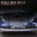 4x Car Front Lower Bumper Grill Grille Moulding Cover for Mazda CX5 CX-5 2022+ Front Bottom Middle Net Decoration B. 