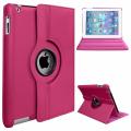 360 Degree Rotating Stand PU Leather Case Cover for Apple iPad2 iPad3 iPad4. 