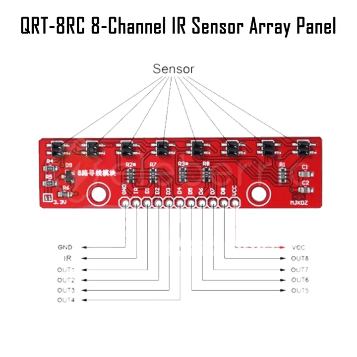 QTR-8RC%208%20Channel%20Line%20Tracking%20IR%20Sensor%20Array%20Module%20%20Line%20Track%20Follow%20Reflective%20Infrared%20Sensor%20for%20Arduino%20Smart%20Robot%20Car%20-%20Image%206