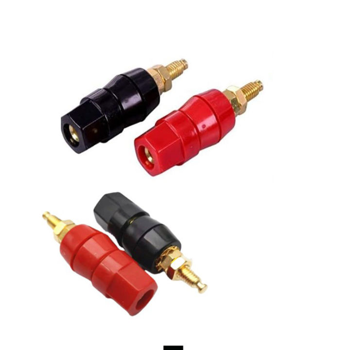 Audio Speaker Terminal Connector Binding Post Banana Jack Socket Amplifier Speaker Terminal Plug connection post Cp-1-177-100 L