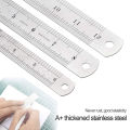 Steel Measuring Ruler - Heavy Duty Stainless Steel - 18 in - 450mm. 