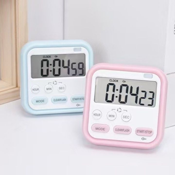 Useful Digital Display Digital Kitchen Timer Multifunctional Loud Alarm Count Down Clock Student Learning Time Manager Cooking Timer Kitchen Tools