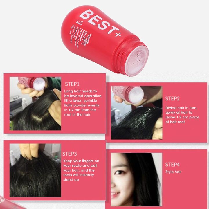 BEST+%2010g%20Control%20Hair%20Powder,Fluffy%20Matte%20Texture%20Hair%20Styling%20Volume%20Powder%20Hair%20Root%20Lifting%20Powder%20for%20Men&Women%20-%20Image%205