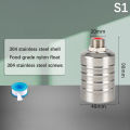 304 Stainless Steel Fully Automatic Water Level Control Float Valve,Auto Shut Off Float Valve for Water Tank. 
