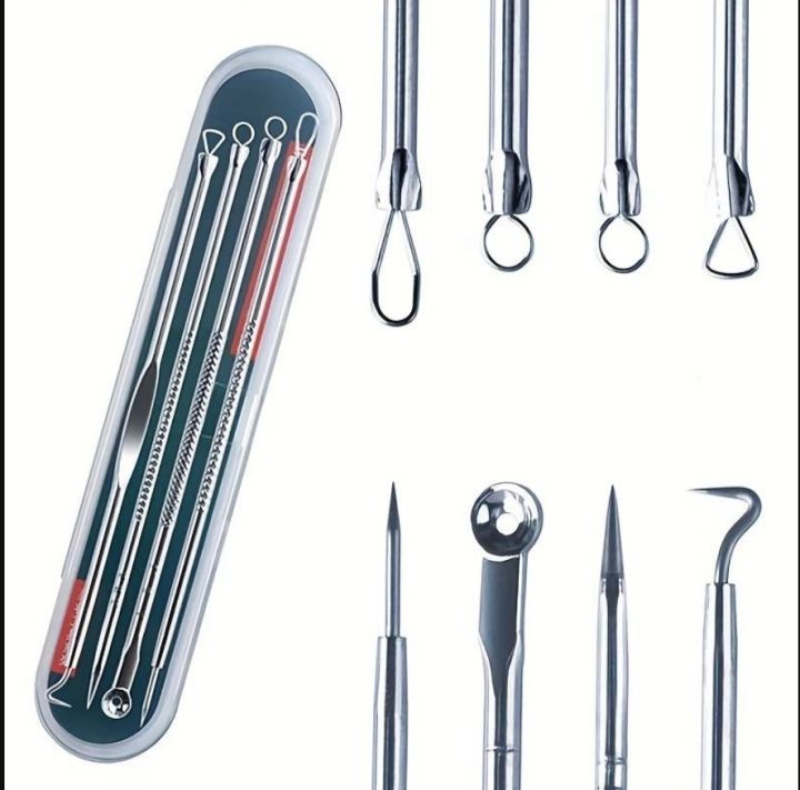 4pcs/3pcs%20Ance%20Blackhead%20Removal%20Tool%20Kit%20for%20Face%20Care%20Needle%20Stainless%20Steel%20Whitehead%20Pimple%20Pore%20Comedone%20Acne%20Extractor%20Remover%20-%20Image%202