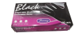 Black Disposable Nitrile Examination Non-Surgical Gloves Medium size 100 gloves For General Use. 