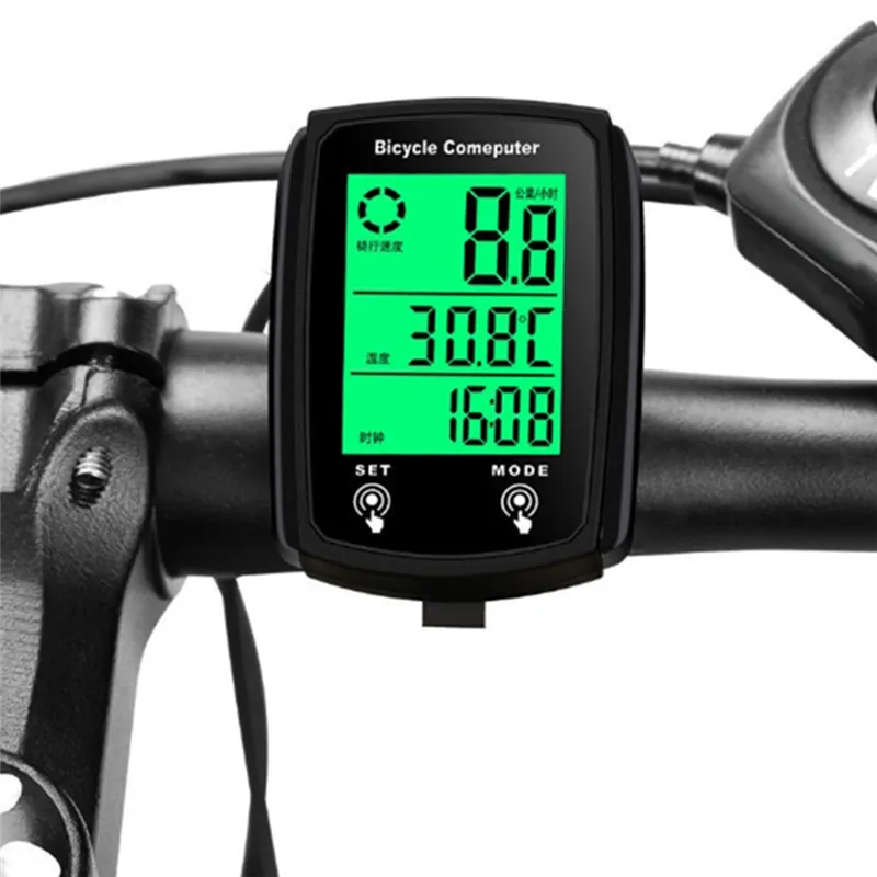 Compteur De Vitesse Pour Vélo D'appartement Et Elliptique - écran LCD, Mesure Vitesse, Distance, Calories, Fréquence Cardiaque
