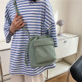 2024 New Women Bag Middle Shoulder Bag Korean Style Drawstring Bucket Bag Casual Light Youth Crossbody Bag Whole Sale. 